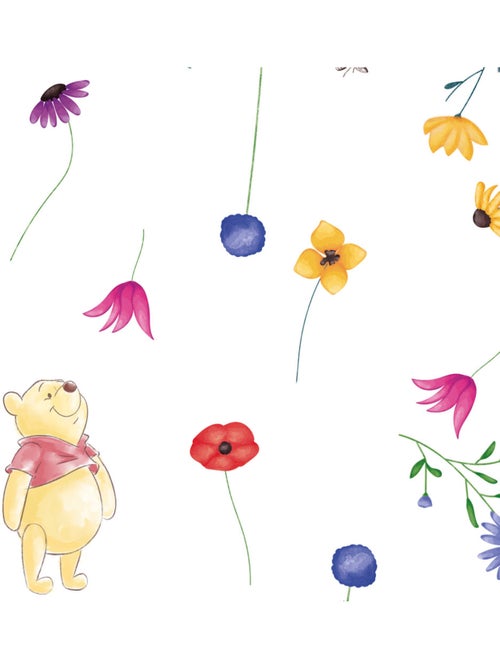 Papier peint  - Winnie l'ourson Summer - Rouleau: 53 x 1005 cm - Kiabi