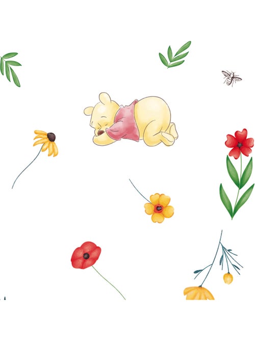 Papier peint  - Winnie l'ourson Summer - Rouleau: 53 x 1005 cm - Kiabi