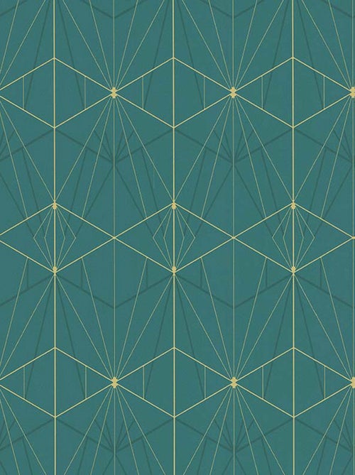 Papier peint art déco - Kiabi