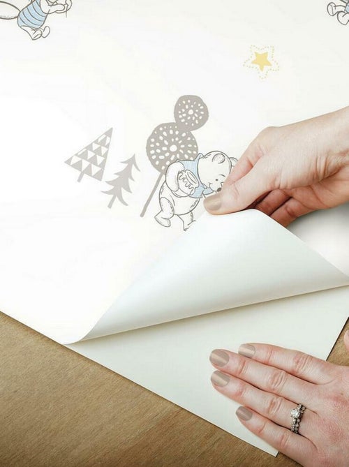 Papier Peint auto-adhésif - Disney Winnie l'Ourson - Kiabi