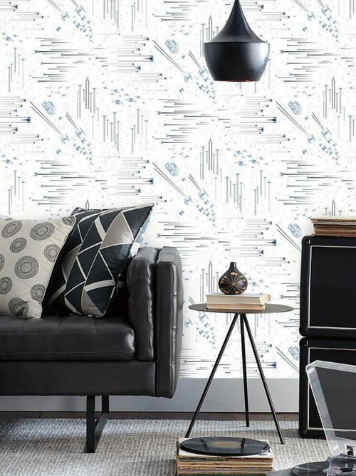 Papier Peint auto-adhésif - Star Wars - bataille galactique - Kiabi