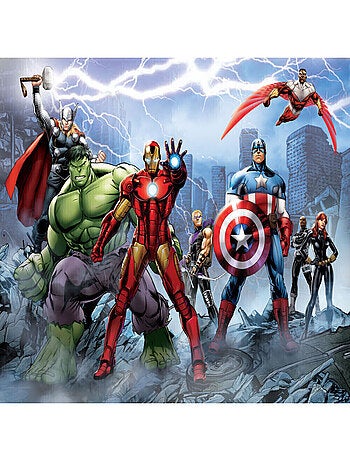 Papier peint Avengers Marvel 252X182 CM