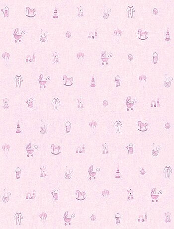 Papier Peint Bébé "Petits Jouets