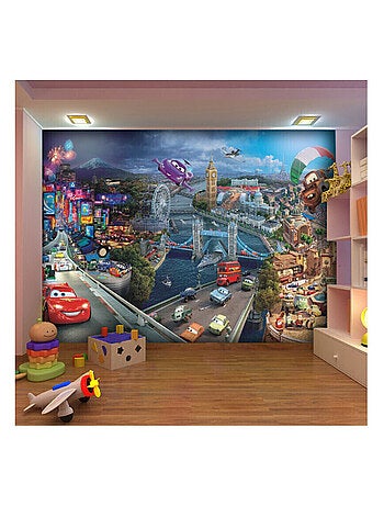 Papier peint Cars 2 Disney 360X254 CM