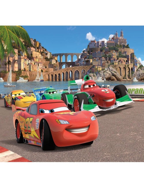 Papier peint Cars Panorama Disney 360X254 CM - Kiabi