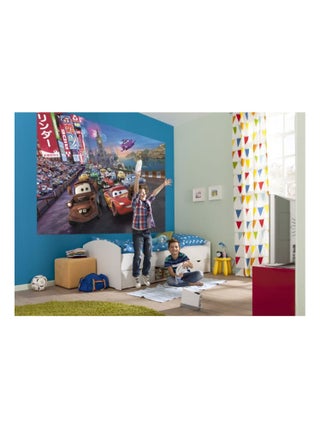 Papier peint Cars Race Disney 254X184 CM