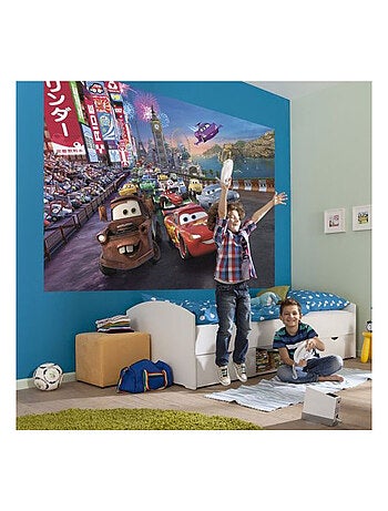 Papier peint Cars Race Disney 254X184 CM