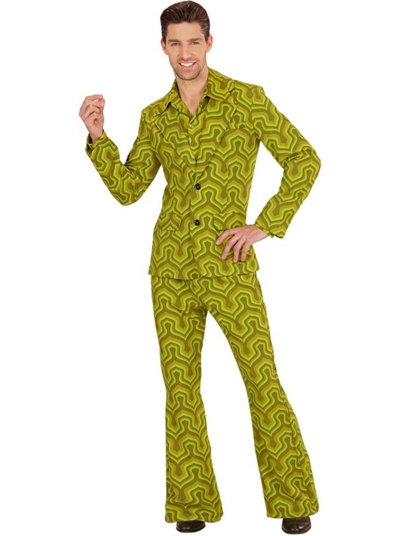 Papier peint de costume des années 70 Multicolore - Kiabi