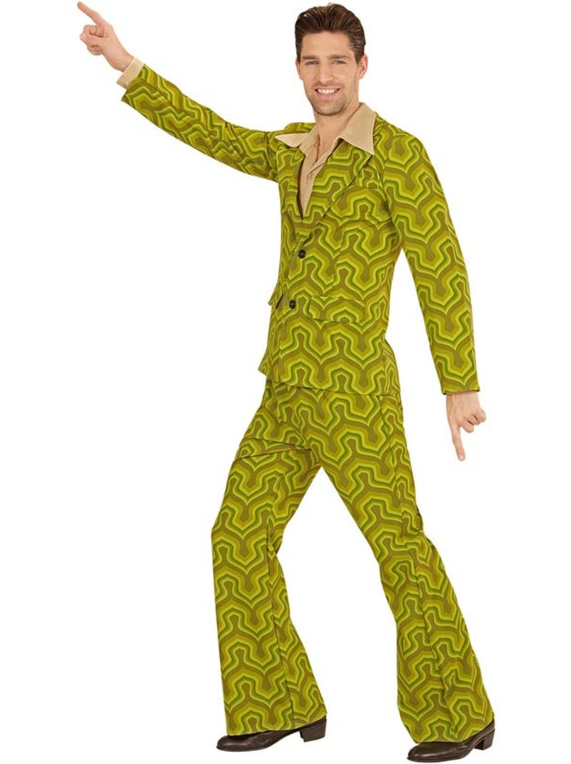 Papier peint de costume des années 70 Multicolore - Kiabi