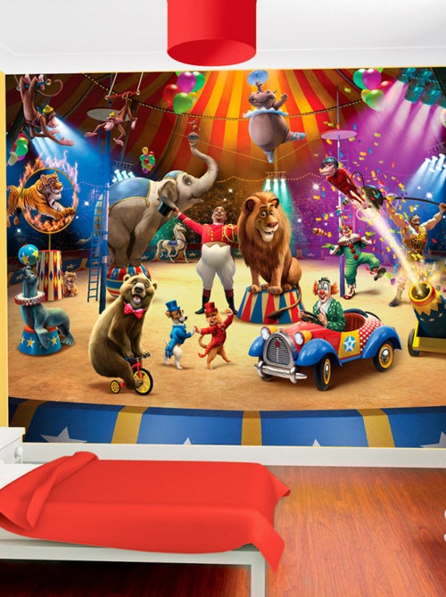 Papier peint enfant Cirque Walltastic 305X244 CM - Kiabi