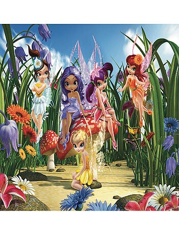 Papier peint enfant Fées magiques 305X244 CM Walltastic