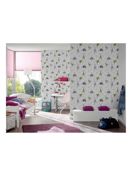 Papier peint enfant imprimé dinosaures - Kiabi