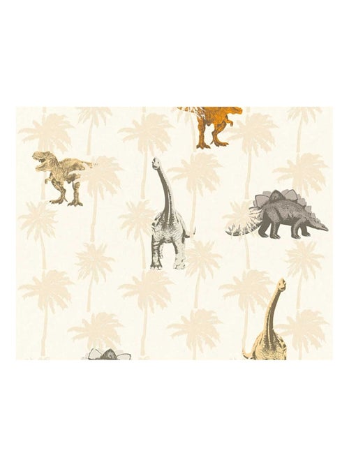 Papier peint enfant imprimé dinosaures - Kiabi