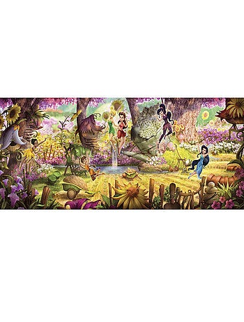 Papier peint Fée Clochette Forêt Disney 368X127 CM