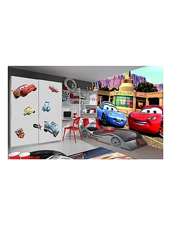 Papier peint Flash Mcqueen et Sally Cars Disney 360X254 CM
