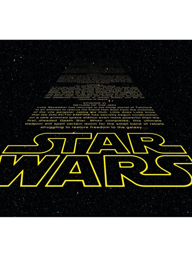 Papier Peint Générique Star Wars 254X368 CM Noir Noir - Kiabi