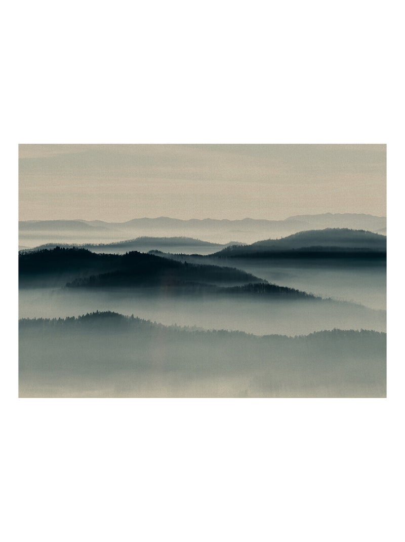Papier peint horizon vue panoramique Gris - Kiabi