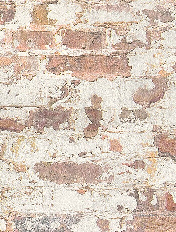 Papier peint imprimé briques usées Berlin