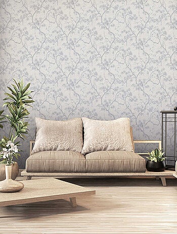 Papier peint imprimé jardin japonais