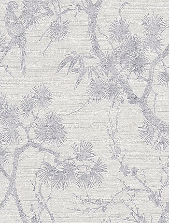 Papier peint imprimé jardin japonais