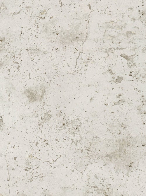 Papier peint imprimé loft en béton - Kiabi