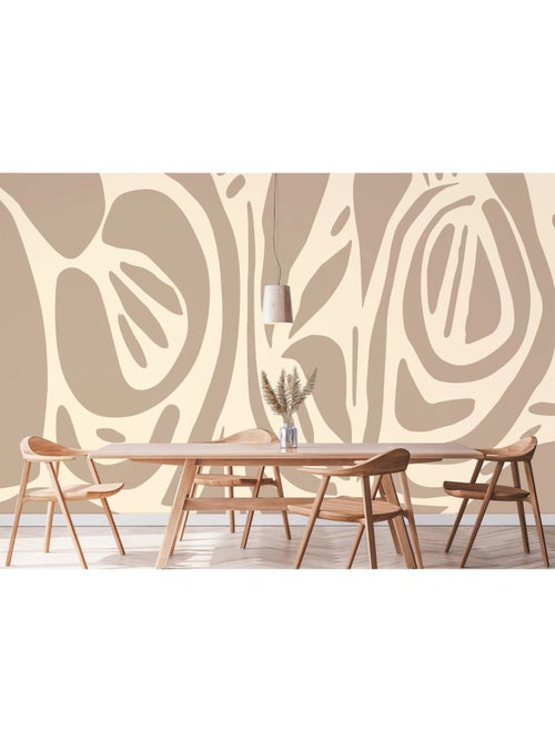 Papier peint intissé - Arrière-plan sans raccord - 375x270 cm - Kiabi