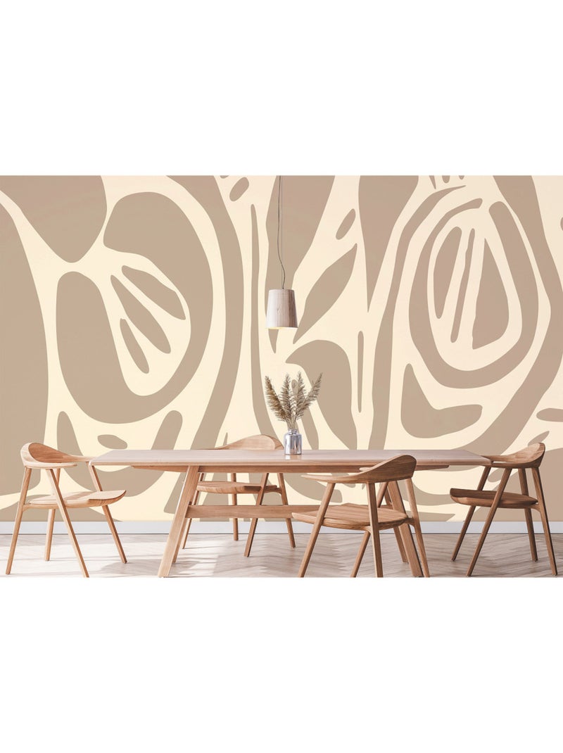 Papier peint intissé - Arrière-plan sans raccord - 375x270 cm Multicolore - Kiabi