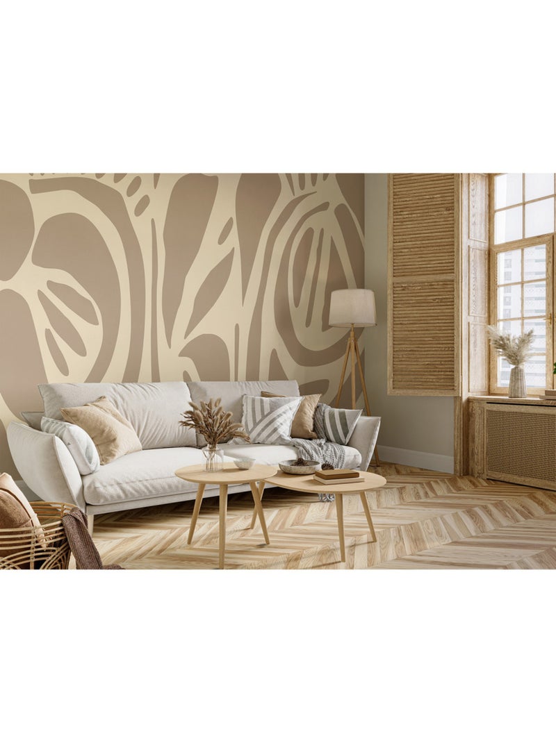 Papier peint intissé - Arrière-plan sans raccord - 375x270 cm Multicolore - Kiabi