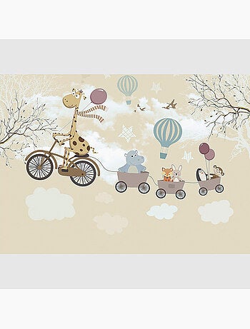 Papier peint intissé - Ballon Express - 375x270 cm