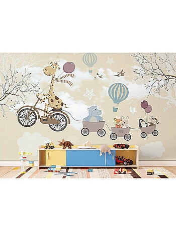 Papier peint intissé - Ballon Express - 375x270 cm