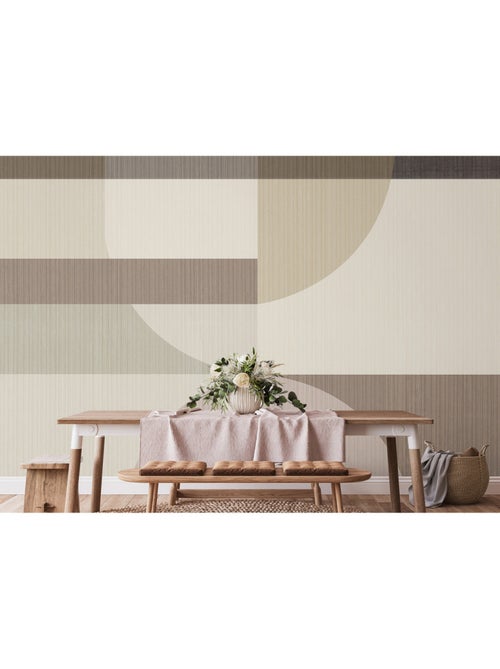 Papier peint intissé - Blocs silencieux - 375x270 cm - Kiabi