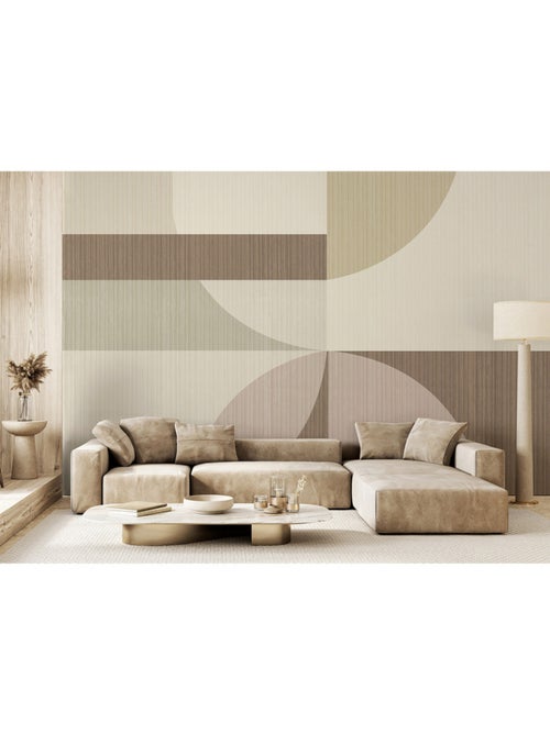 Papier peint intissé - Blocs silencieux - 375x270 cm - Kiabi
