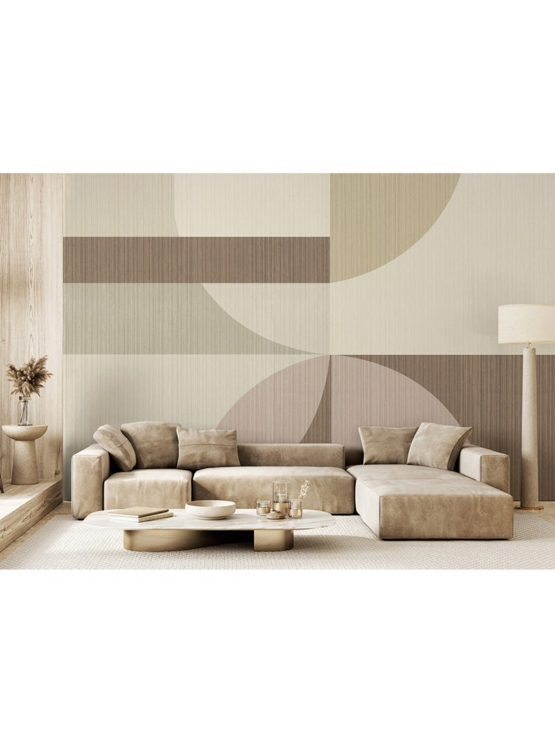 Papier peint intissé - Blocs silencieux - 375x270 cm Multicolore - Kiabi