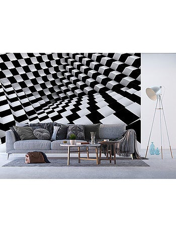 Papier peint intissé - Carrelage - 375x270 cm
