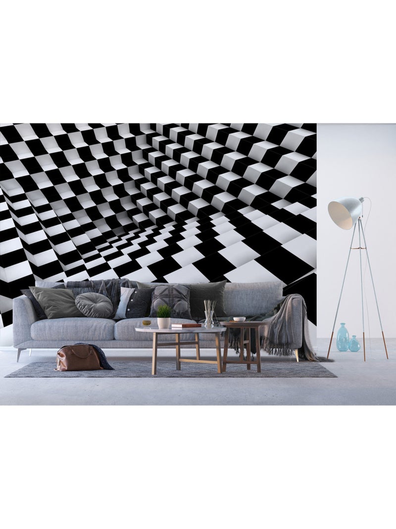 Papier peint intissé - Carrelage - 375x270 cm Multicolore - Kiabi