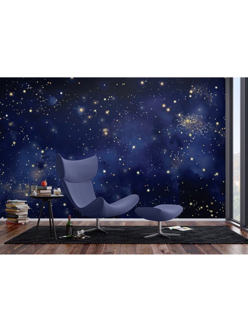 Papier peint intissé - Ciel nocturne - 375x270 cm - Kiabi