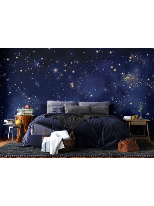 Papier peint intissé - Ciel nocturne - 375x270 cm - Kiabi