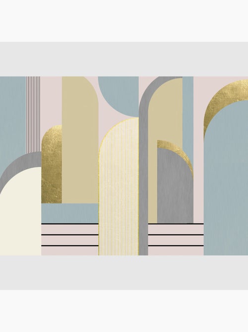 Papier peint intissé - Composition artistique - 375x270 cm - Kiabi