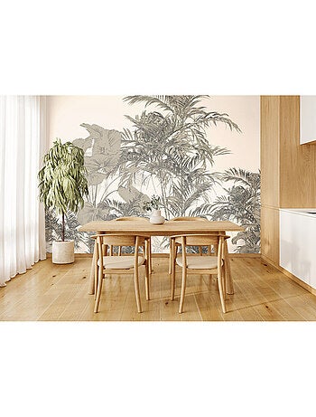 Papier peint intissé - Composition tropicale - 375x270 cm