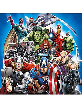 Papier peint intissé - Disney- La bande Marvel Avengers 360 cm x 270 cm