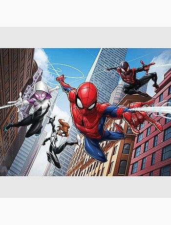 Papier peint intissé - Équipe Marvel Spider-Man - 360x270 cm