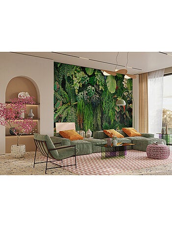 Papier peint intissé - Évasion verdoyante - 375x270 cm