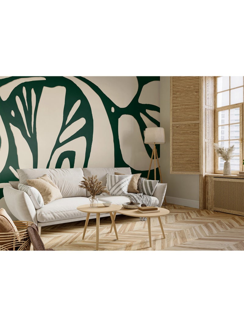 Papier peint intissé - Expression du feuillage - 375x270 cm Multicolore - Kiabi