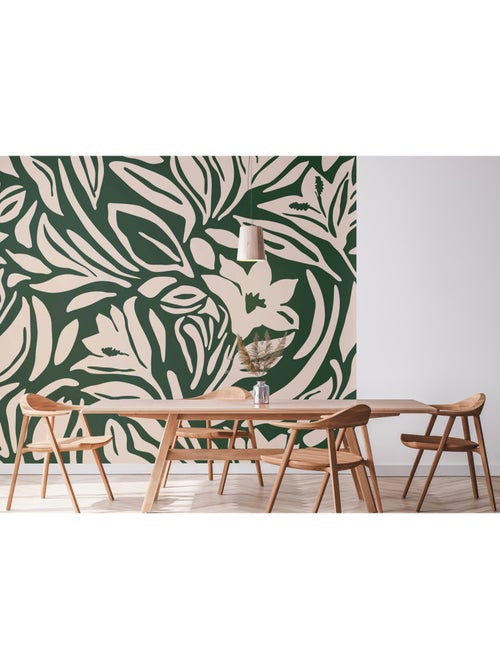 Papier peint intissé - Expression épanouie - 375x270 cm - Kiabi