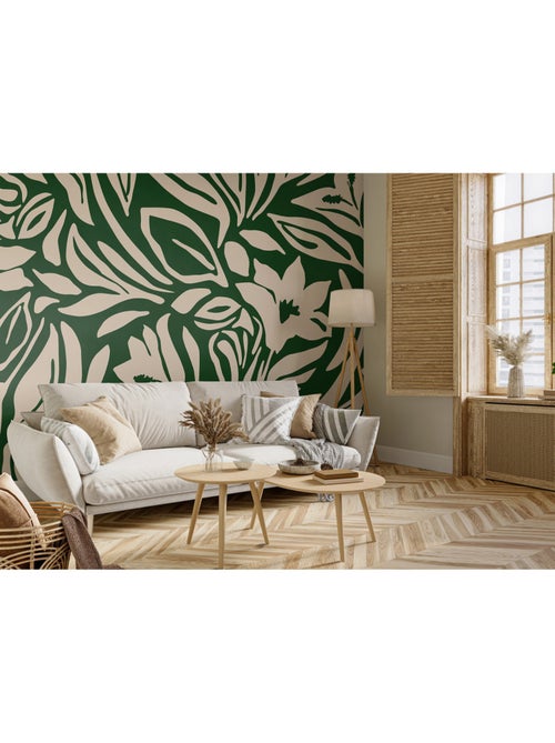 Papier peint intissé - Expression épanouie - 375x270 cm - Kiabi