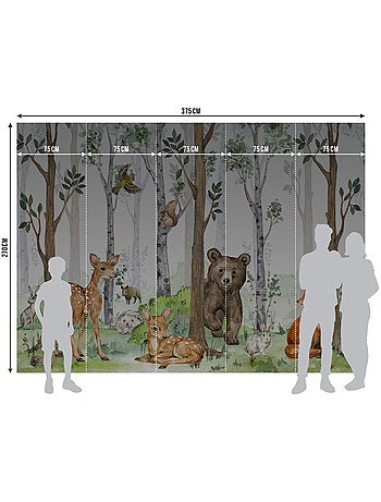Papier peint intissé - Faune - 375x270 cm
