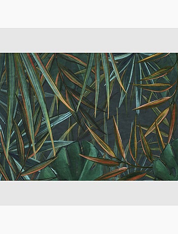 Papier peint intissé - Feuillage tropical luxuriant - 375x270 cm