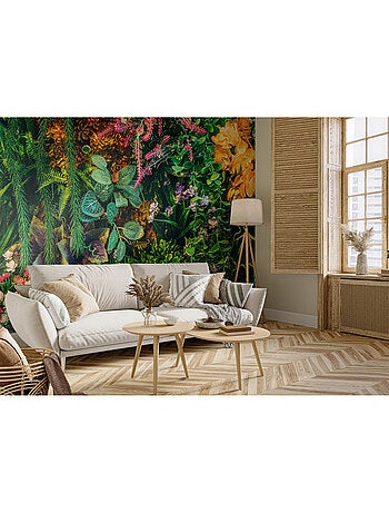 Papier peint intissé - Floraison au coucher du soleil - 375x270 cm
