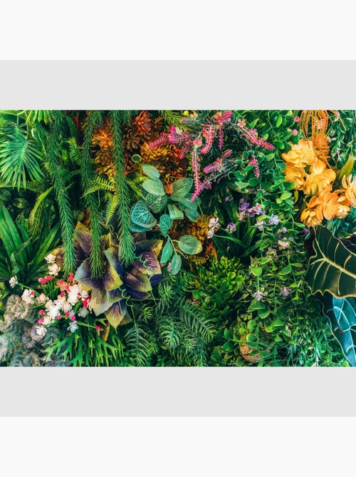 Papier peint intissé - Floraison au coucher du soleil - 375x270 cm - Kiabi