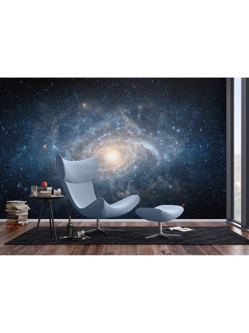 Papier peint intissé - Fond galactique - 375x270 cm - Kiabi